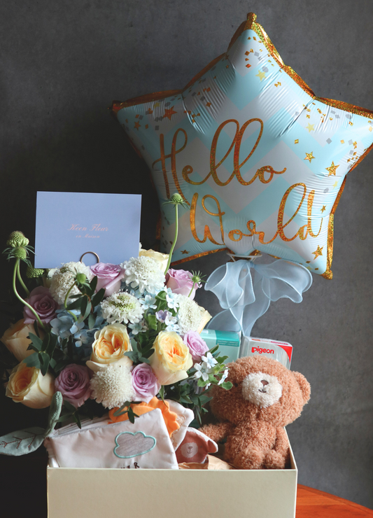 CUDDLE LOVE Baby Hamper 嬰兒禮籃