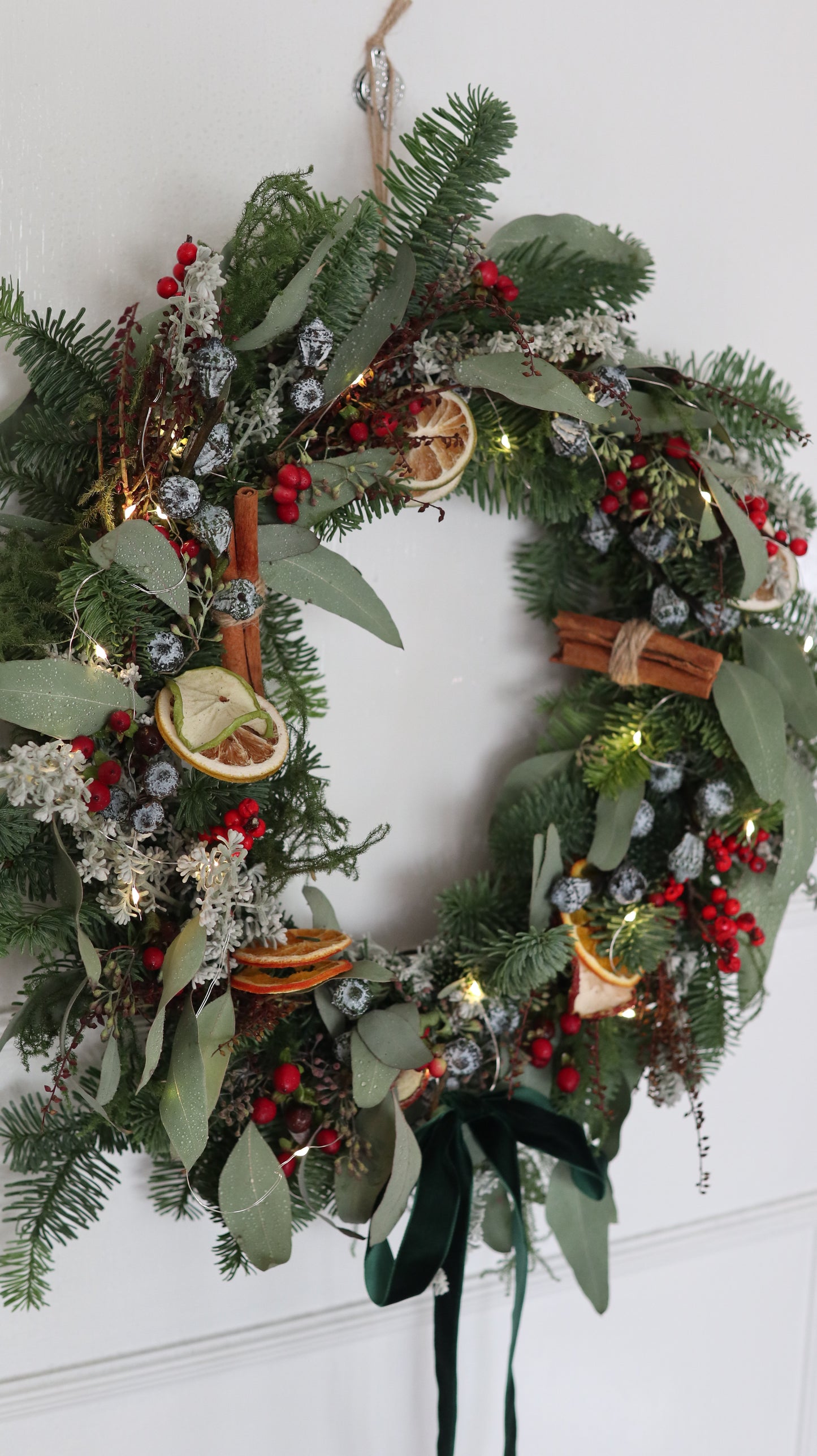 Handmade Christmas Wreath 手工製聖誕花圈