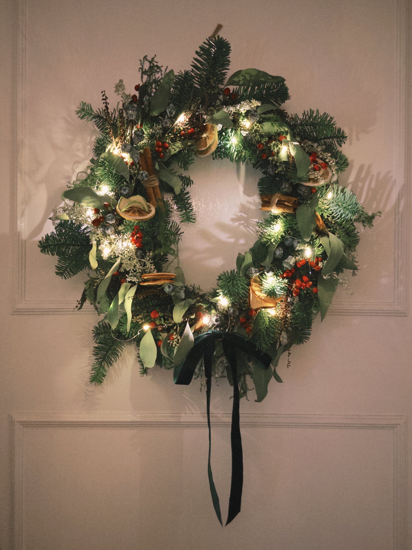 Handmade Christmas Wreath 手工製聖誕花圈