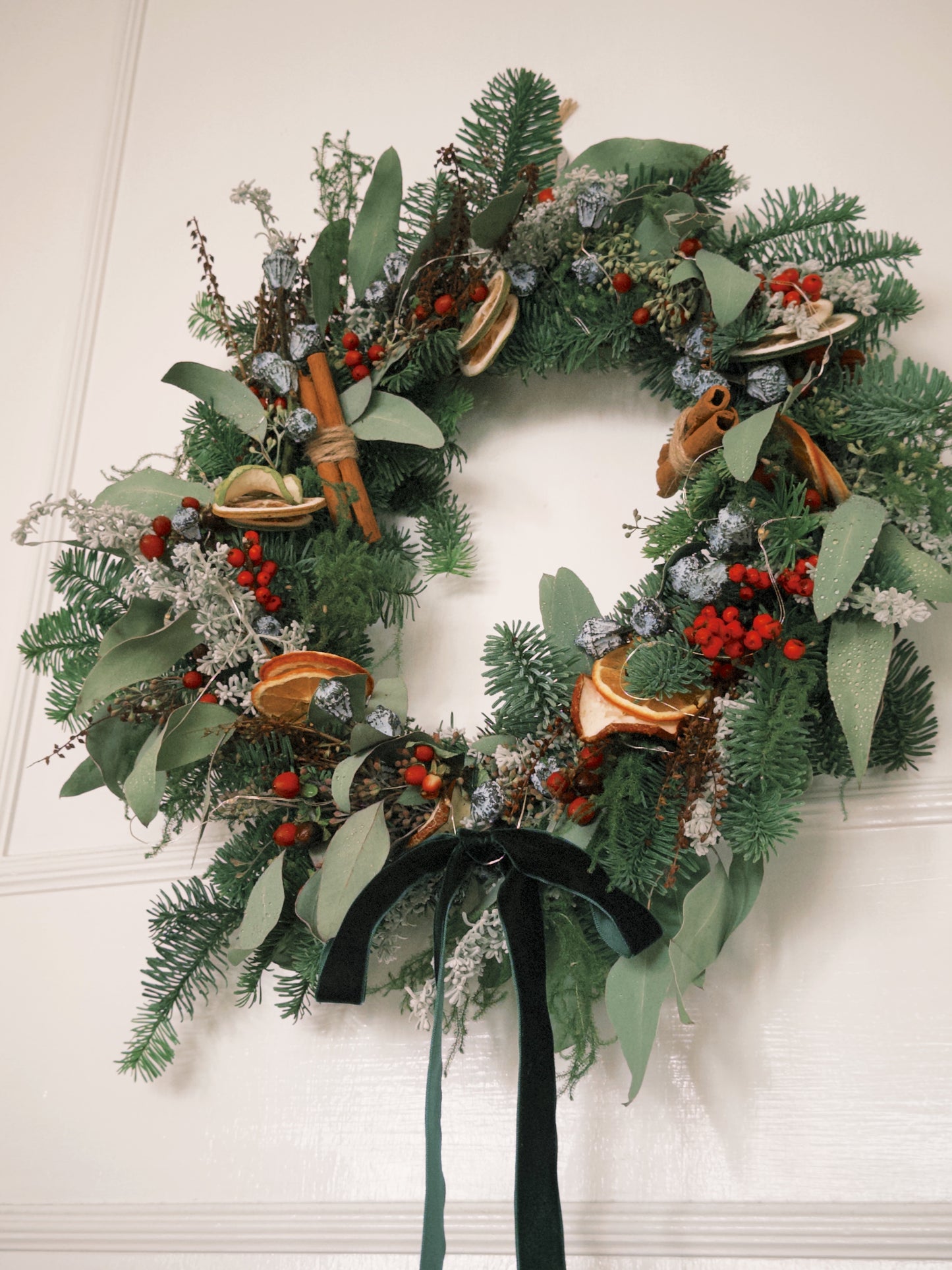 Handmade Christmas Wreath 手工製聖誕花圈