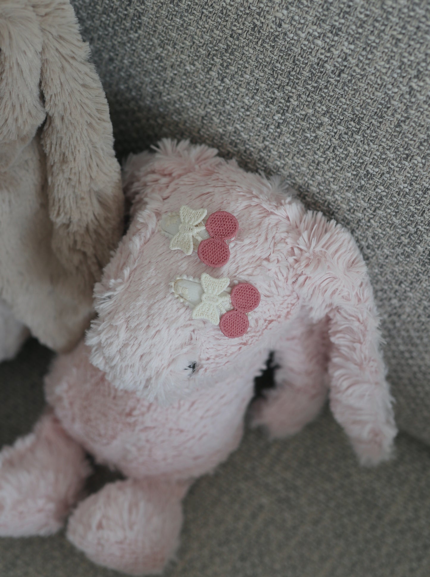 Children Pink Cherry Hairclip (2 Pcs) 兒童粉紅車厘子髮夾 (2個裝)