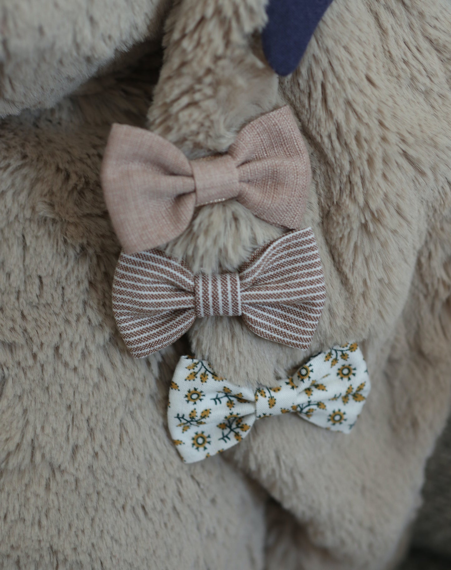 Children Ribbon Hairclips (Set of 3) 兒童蝴蝶結髮夾 (3個裝)