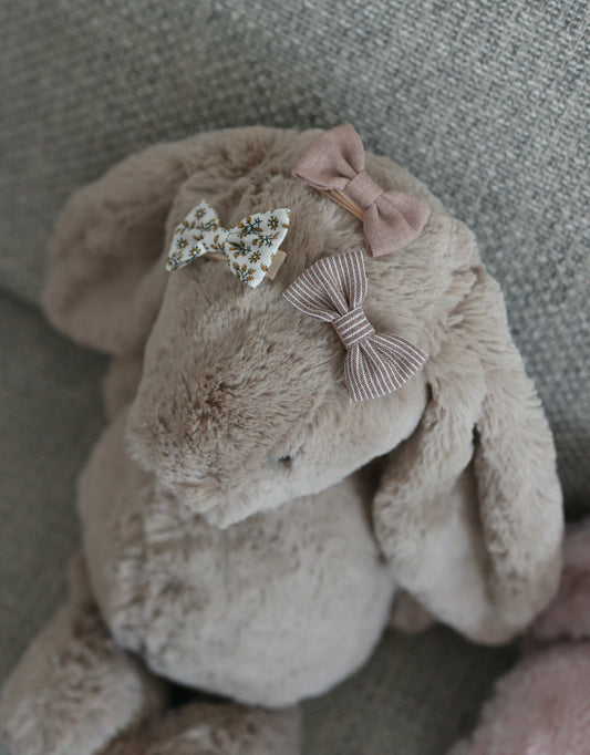 Children Ribbon Hairclips (Set of 3) 兒童蝴蝶結髮夾 (3個裝)