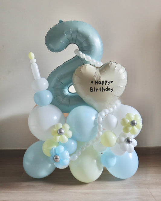 2歲生日氣球套裝 2 Yr Old Birthday Balloon Set