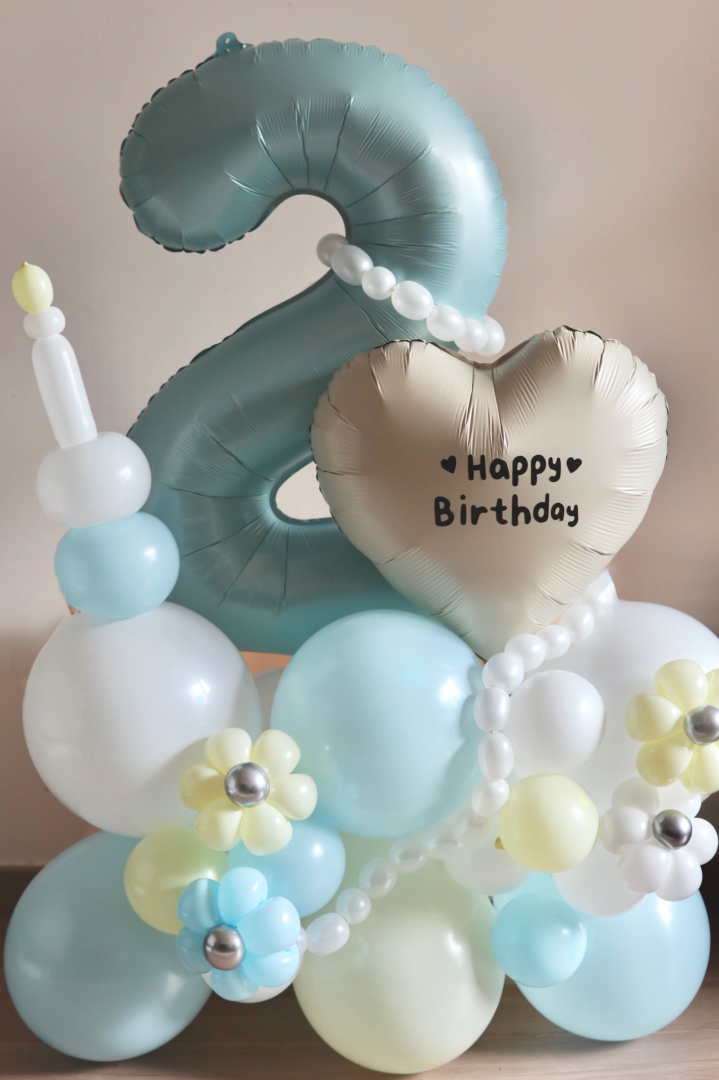 2歲生日氣球套裝 2 Yr Old Birthday Balloon Set