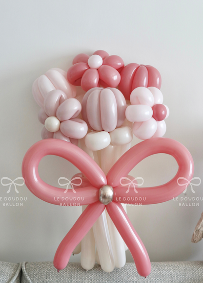 雛菊配鬱金香氣球花束 Daisy and Tulip Balloon Bouquet 