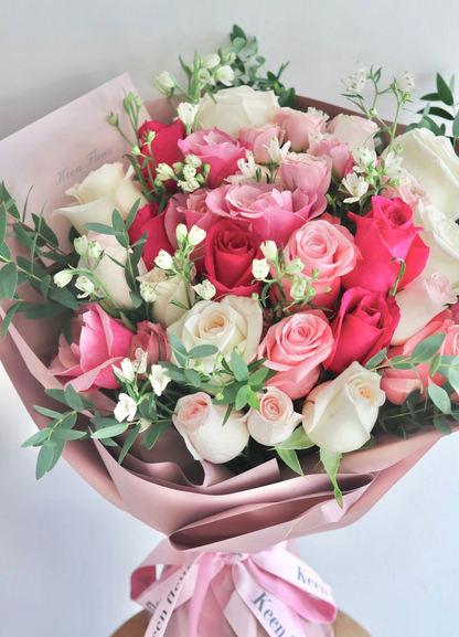 BARBIE 玫瑰鮮花花束 3
