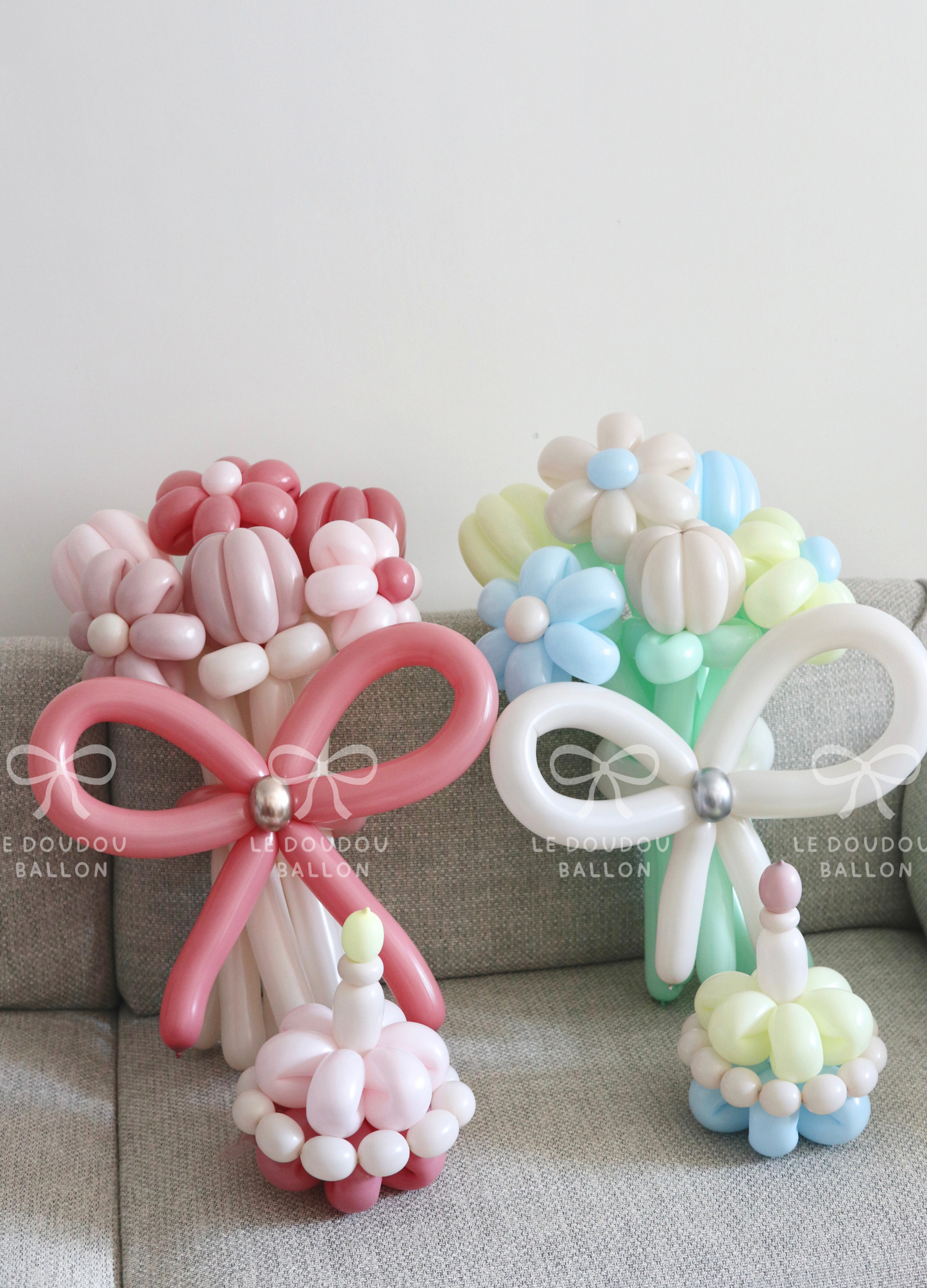 生日蛋糕氣球花束套裝 Birthday Cake & Balloon Bouquet Set