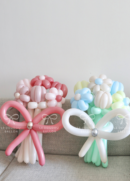 雛菊配鬱金香氣球花束 Daisy and Tulip Balloon Bouquet  2