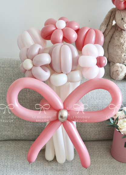 雛菊配鬱金香氣球花束 Daisy and Tulip Balloon Bouquet