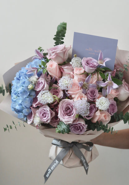 MAUVE GARDEN 玫瑰花束 香港送花 2