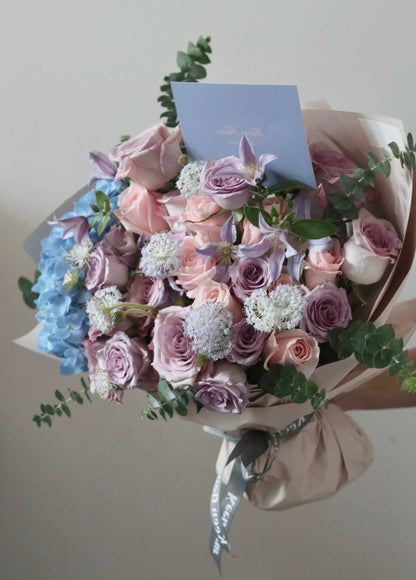 MAUVE GARDEN 玫瑰花束 香港送花 4