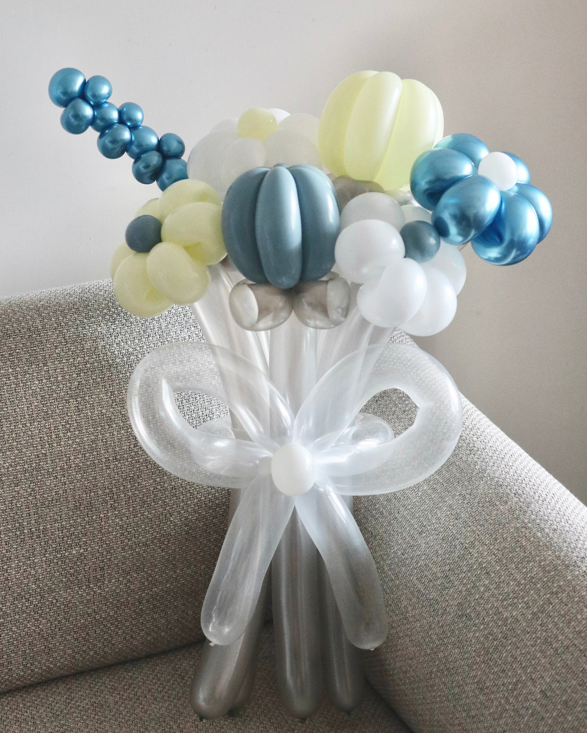 "Ocean Blue Party" 氣球花束 Balloon Bouquet 氣球 - 慶祝禮物 | 香港氣球網上訂購