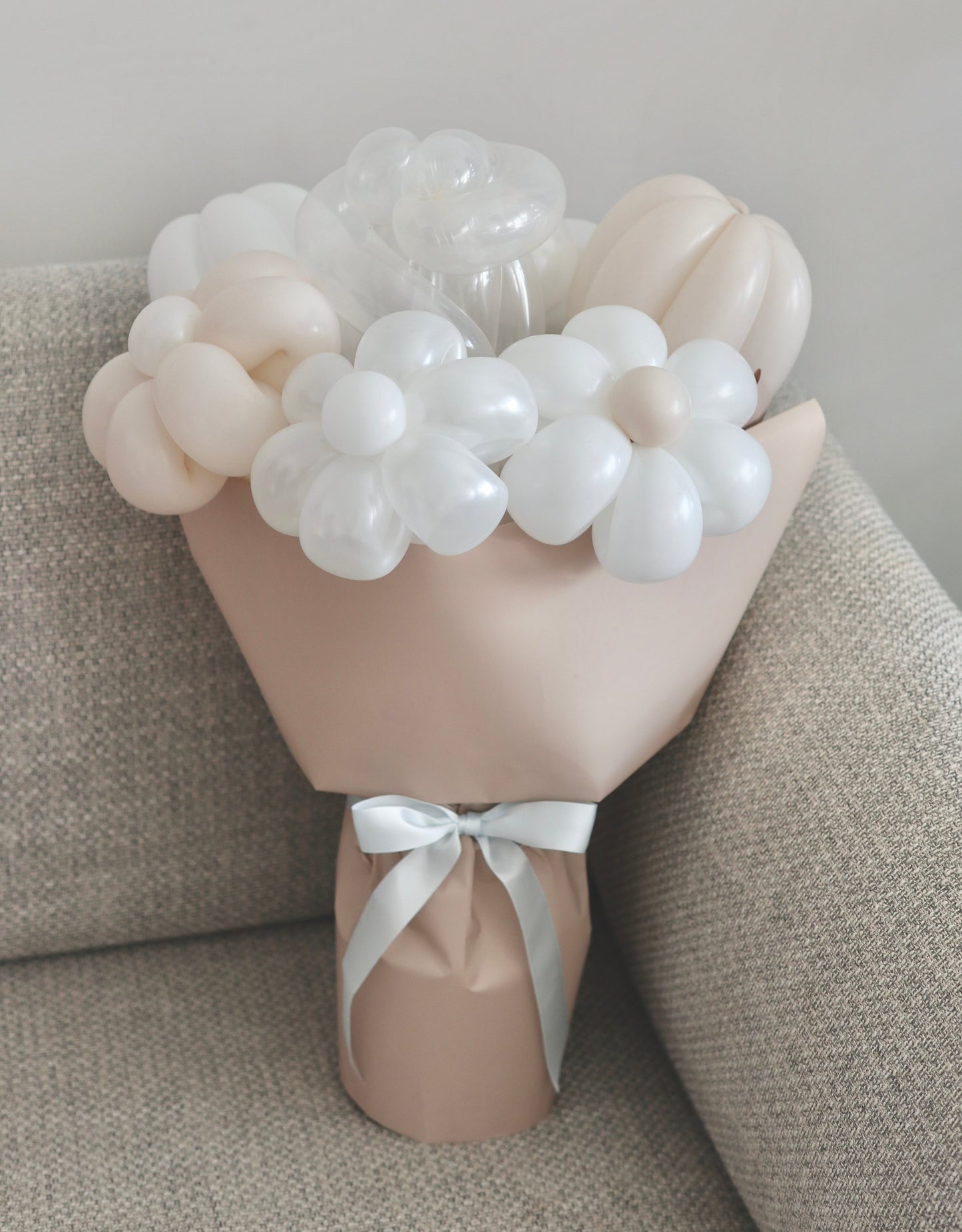 [Premium Collection] Earth Tone Flower Balloon Bouquet 大地色系氣球花束