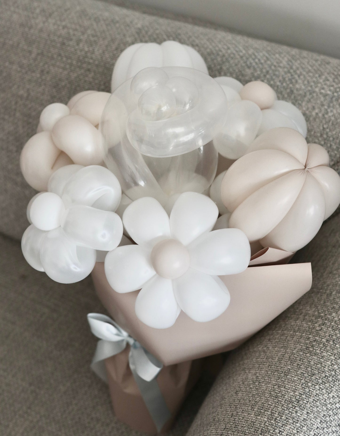 [Premium Collection] Earth Tone Flower Balloon Bouquet 大地色系氣球花束