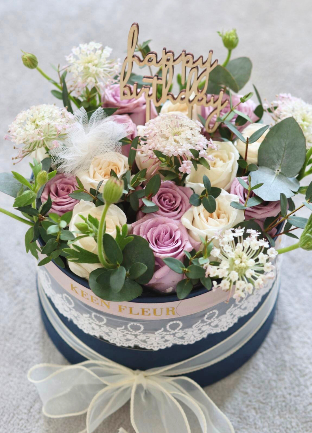 VIOLET 玫瑰花盒 生日賀禮