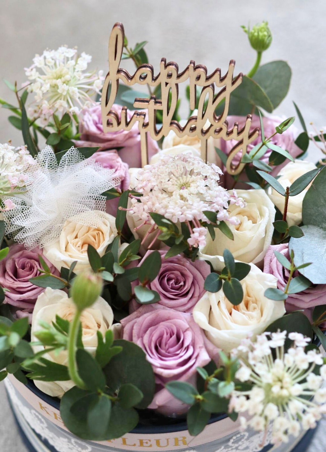 VIOLET 玫瑰花盒 生日賀禮 3